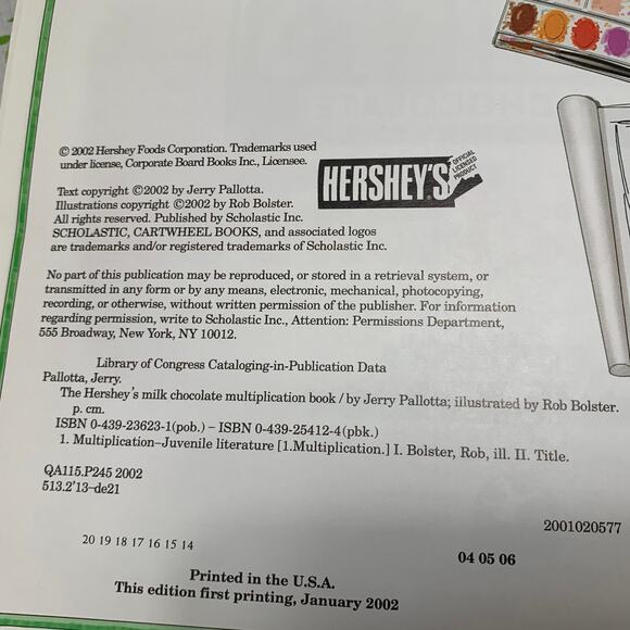 Vintage Children's Counting Math Educational Books M&M's Cheerios & Hershey's - Picture 6 of 15